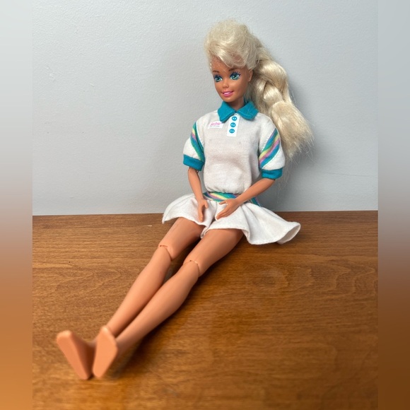 Vintage Barbie Doll with Tennis Barbie Outfit Collectible - Picture 1 of 9
